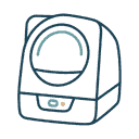 Alt text (if used)Self-cleaning litter box reviews icon