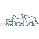 Life-stage cat food icon