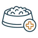 Condition-specific cat food icon