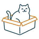 Litter boxes for large cats icon